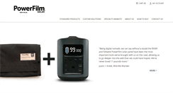 Desktop Screenshot of powerfilmsolar.com